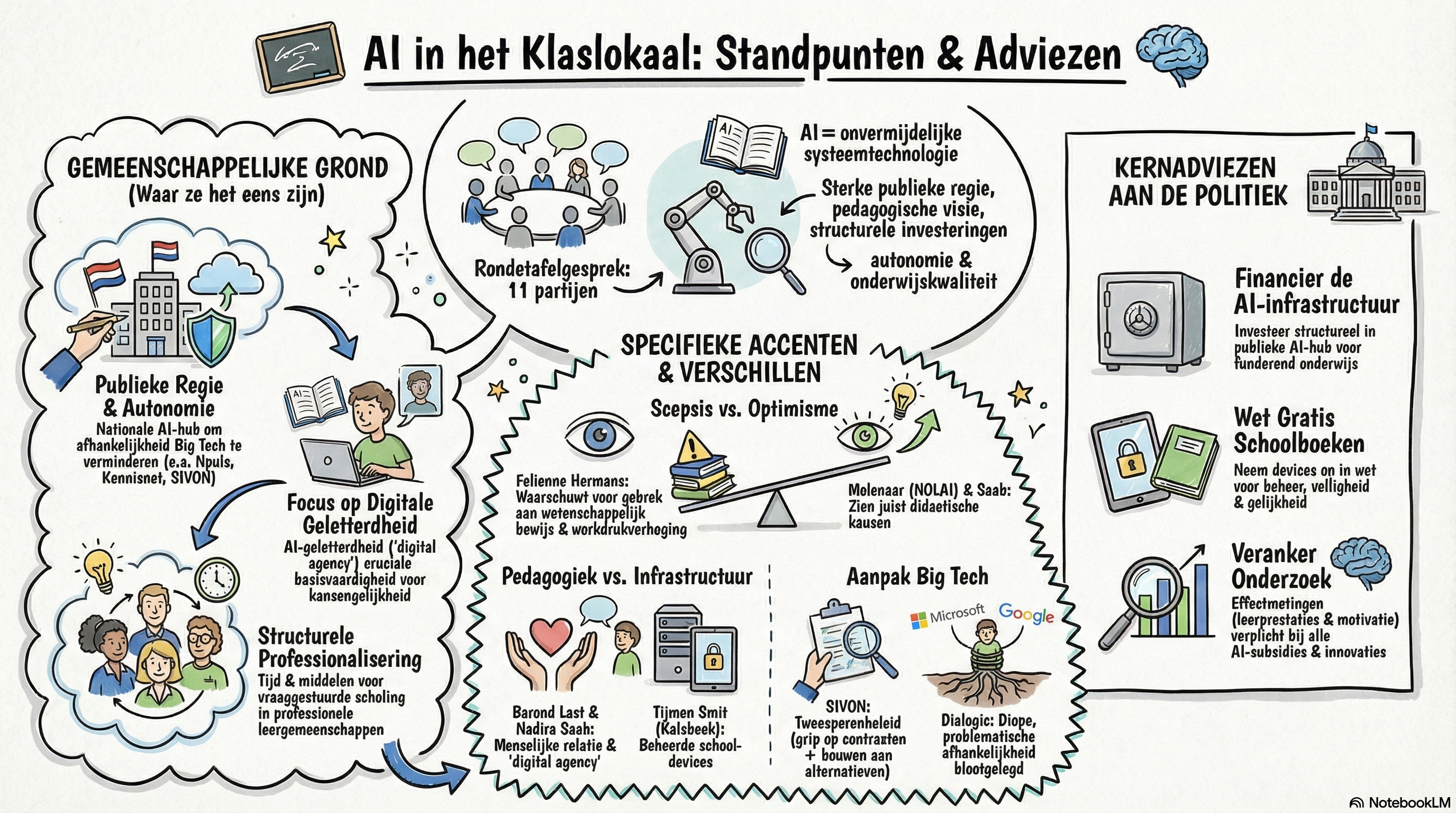 Infographic AI in het Funderend Onderwijs